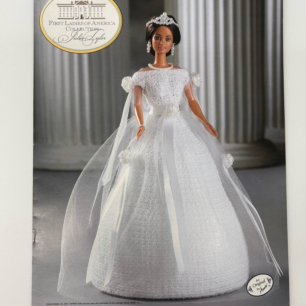 Julia Tyler Barbie Crochet Pattern – First Ladies of America Collection‎ Annie's